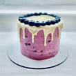 Vegan blueberry mini cake