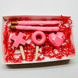 Valentine’s Day XO Cakesicles & Pretzels Treat Box Party Favors