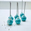 Tiffany Theme Pearl Cakepops