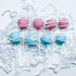 Gender reveal vanilla Cakepops